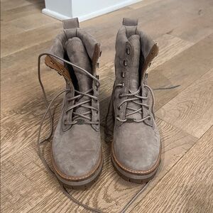 Women’s Timberland Suede Lace-Up Boots